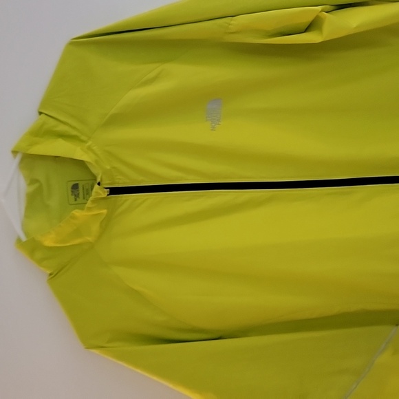 The North Face Cycling Bright Yellow Windbreaker Jacket XL - Picture 2 of 8